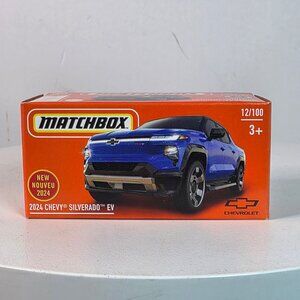 Matchbox 2024 Chevy Silverado EV Blue